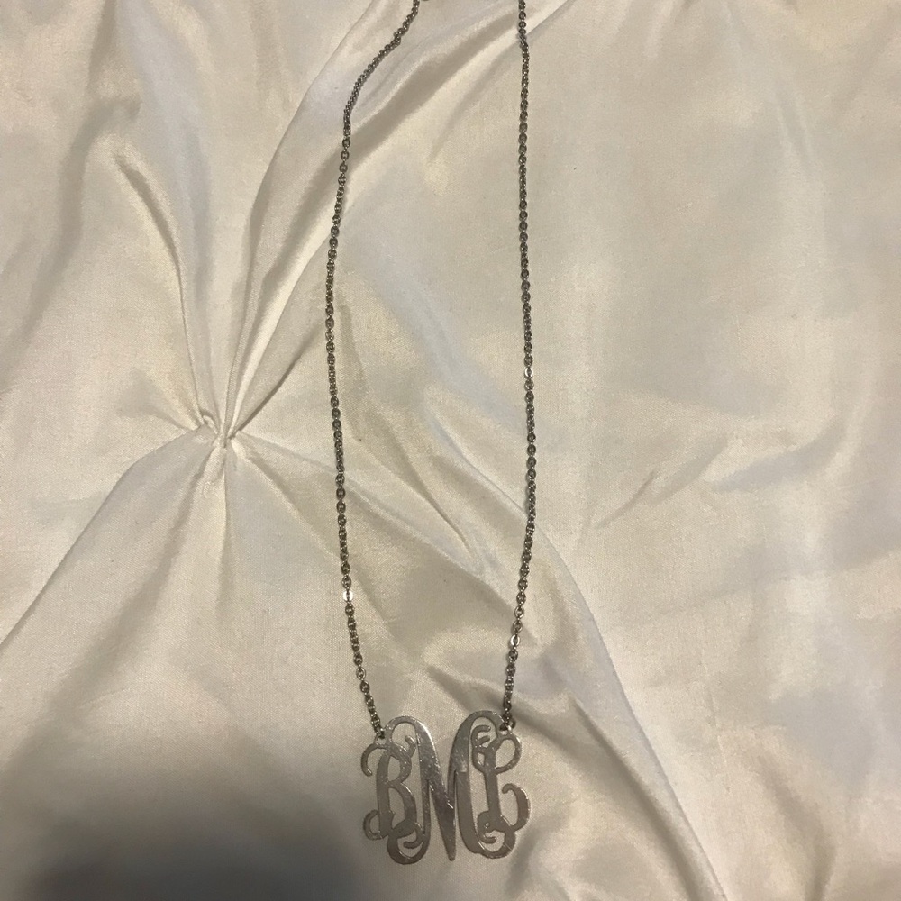 Monogram necklace